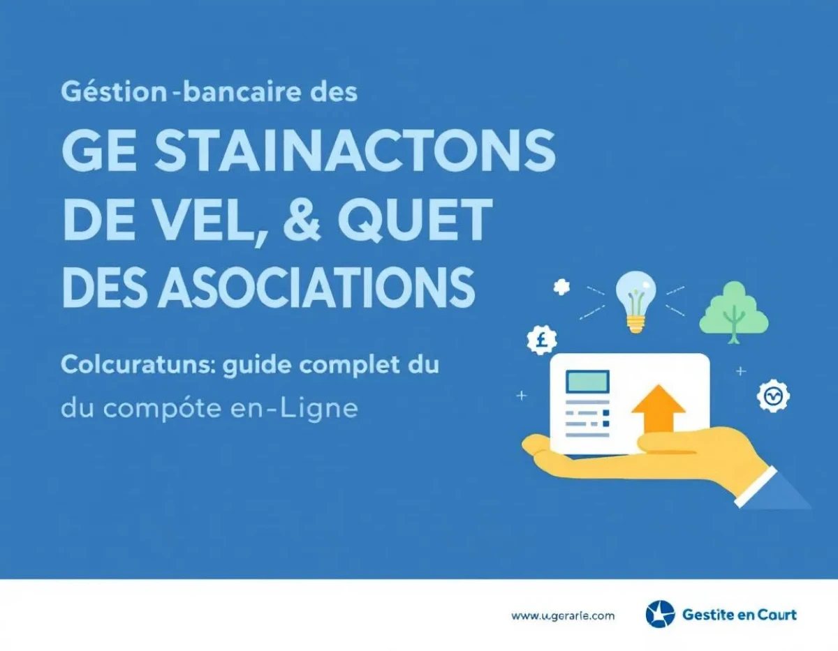 Gestion Bancaire des Associations : Guide Complet du Compte en Ligne