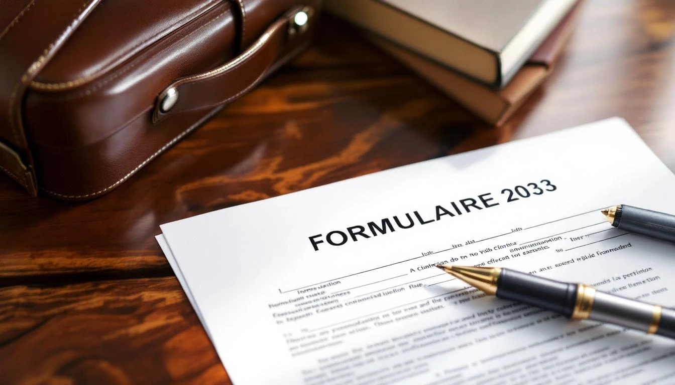 Formulaire 2033 : mode d'emploi pour vos démarches juridiques en 2026
