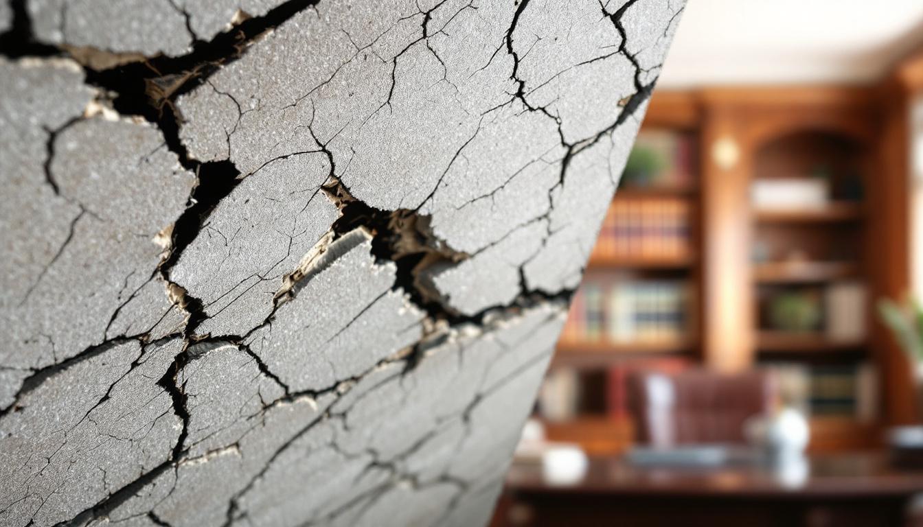 Plafond qui fissure : vos droits face au bailleur en 2026