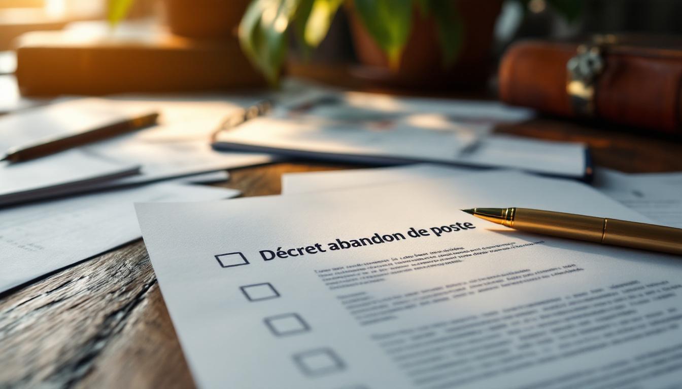 Décret abandon de poste : la checklist des démarches à suivre
