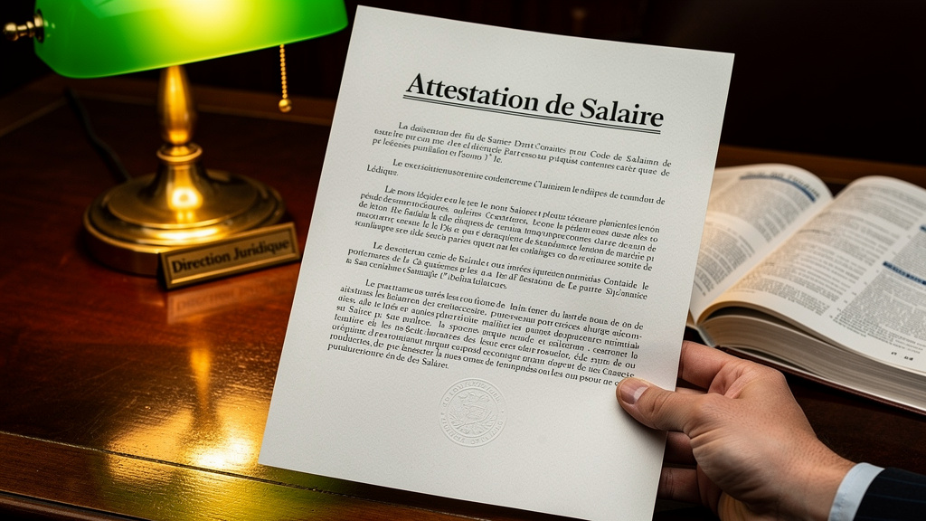 Obtenir une attestation de salaire accident de travail : étape par étape